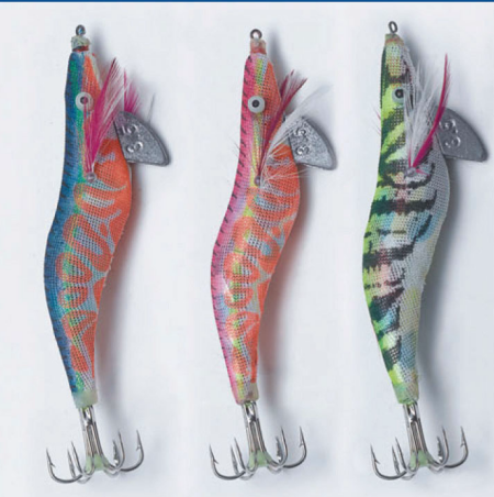 New Style 11cm Garnelen-Art Fischen Tintenfisch Jig