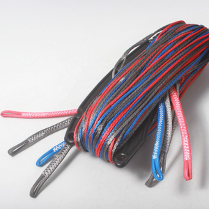 UHMWPE-Faser 4 Leine x 25 m Kitesurf-Leine mit Endschlaufe